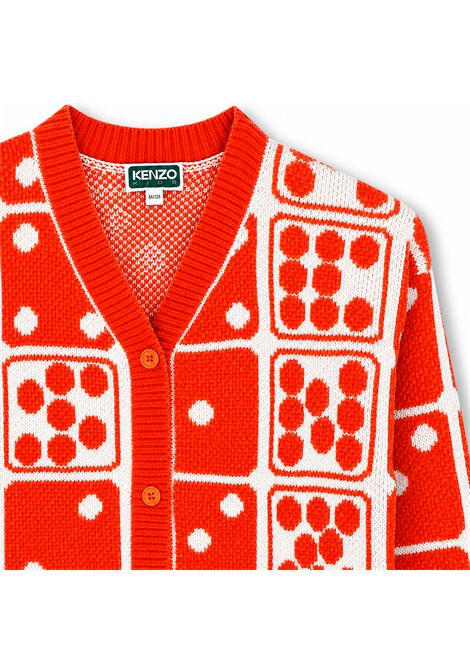 Cardigan con stampa KENZO KIDS | K61914421